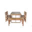 Ensemble de table et chaises d'extérieur en bois d'acacia de haute qualité-2001009583