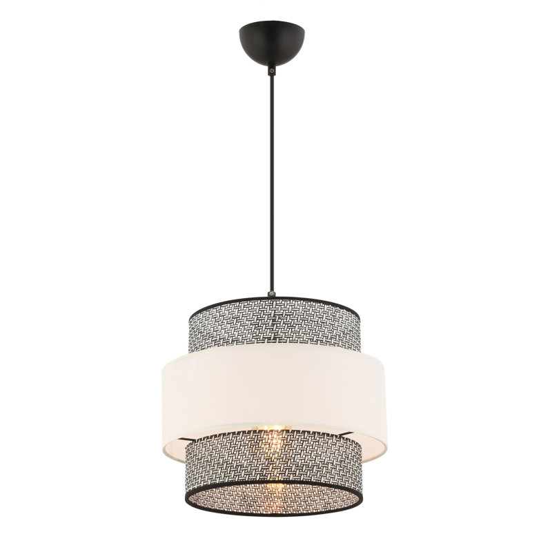 Chandelier, Gris / blanc