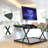 Adjustable Metal Base Standing Desk Converter-33983103