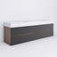 Meuble-lavabo double 72 po avec lavabo à surface solide et tiroirs noirs doux-1139954800-1139954801-1139954804