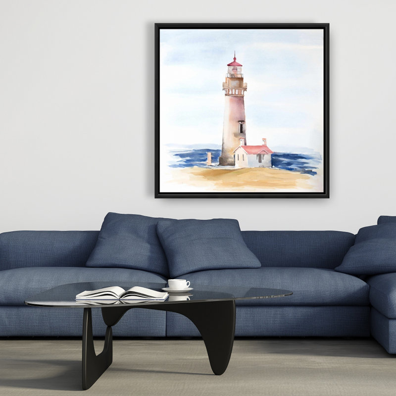 «Oregons Yaquina Head Lighthouse» sur toile, H 36 po x l 36 po