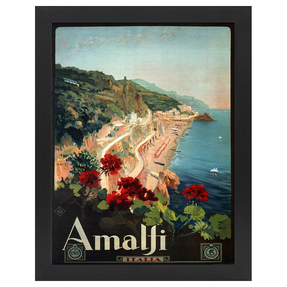 Leinwandbild Amalfi