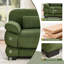 Canapé d'angle modulaire surdimensionné en forme de L, canapé trois places avec pouf, tissu velours côtelé, pour salon, chambre ou appartement-951989754-951989757