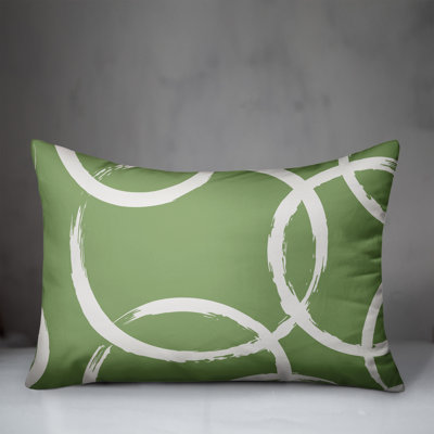  Indoor / Outdoor Geometric Lumbar Pillow