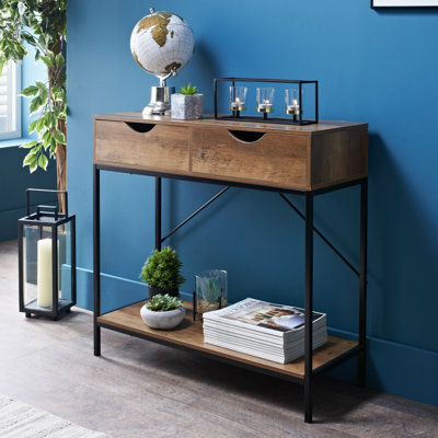 Arikan Side Table with Storage