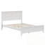 Lit plateforme double avec support de lattes en bois robuste-1604484112