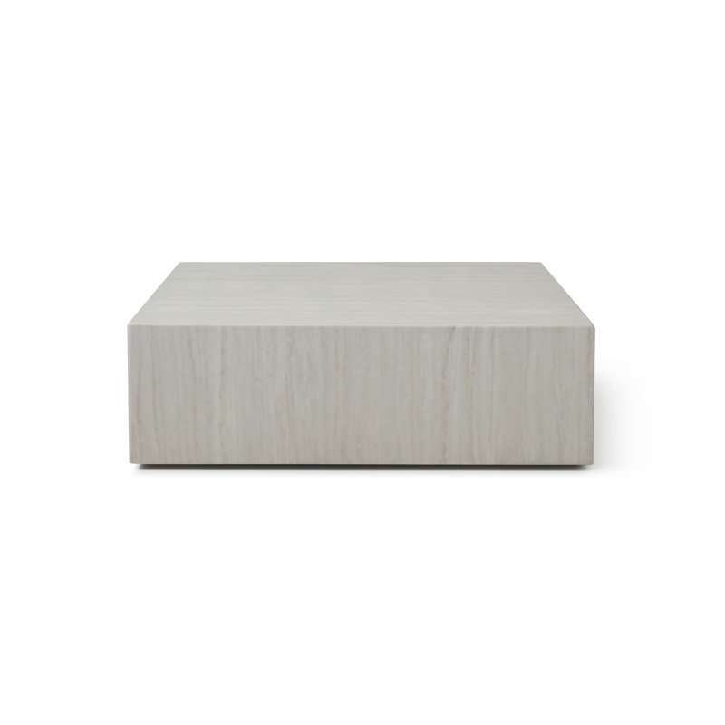 Table basse Gorvel, Travertin