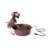 Komari Outdoor Metal Sculptural Fountain
