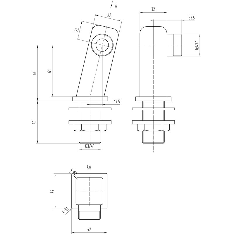 Wastes & Extras Inlet Leg