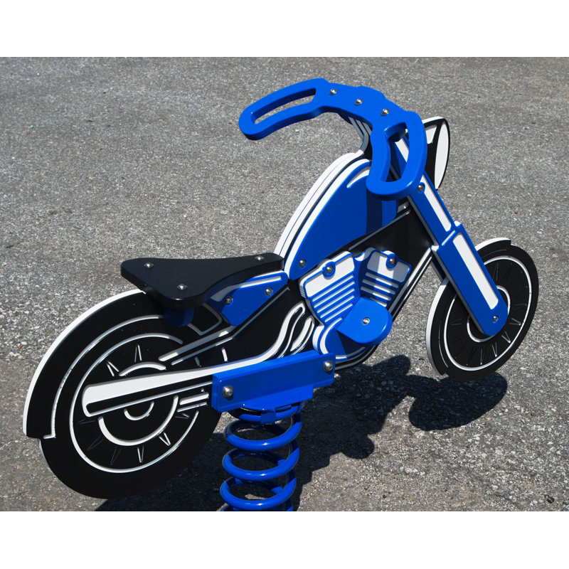 Motocyclette à ressort