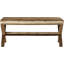 Banc en bois massif Keldah-132639127