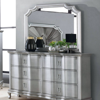 Miroir glam 47,7 ", argent