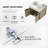 Istler 23.6'' Single Bathroom Vanity with Ceramic Top
