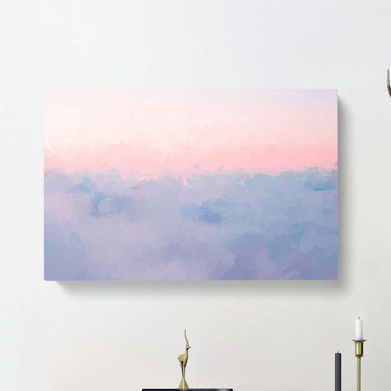 Upon The Clouds - Wrapped Canvas Painting, 50cm H x 76cm W x 3cm D