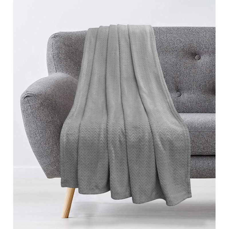Jeté Sharkskin, Gris