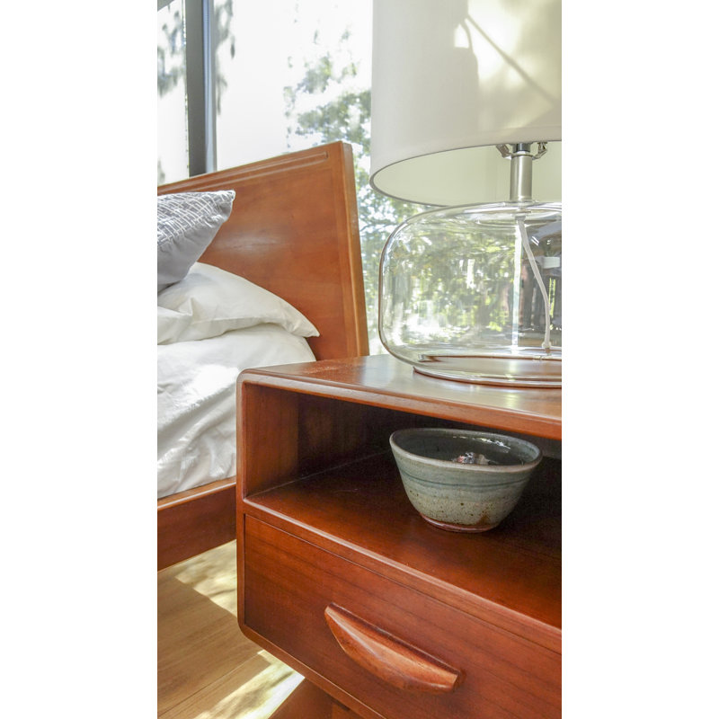 Tango 1 - Drawer Solid Wood Nightstand