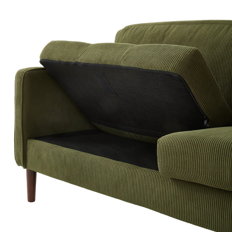 3 Seater Corduroy Sofa