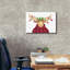 «Christmas Moose» par Diane Kater, estampe numérique sur toile-86859660