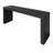 58'' Narrow Black Modern Wooden Long Sofa Console Table For Living Room