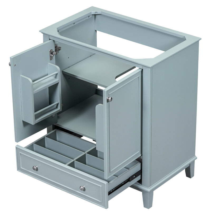 Armoire de salle de bain 30 po, Vert