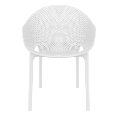 Farrah Stacking Patio Dining Armchair