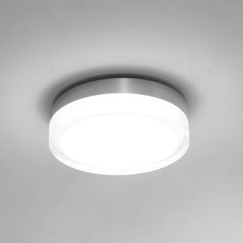 Pi Black Outdoor Flush Mount, 3500K, 2.5" H x 9" W x 9" D, Matte Black