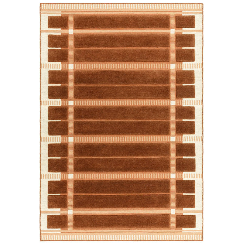 Rectangle Wool Hand Tufted Dhurrie, Rectangle 120 x 170cm