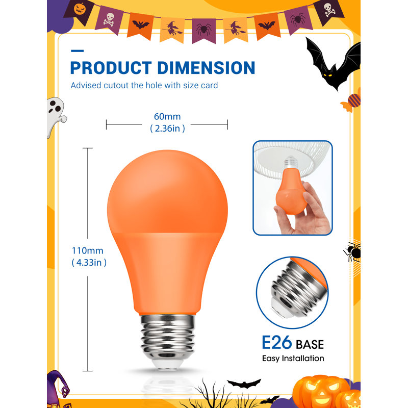 RGBCW Color Changing, A21 Dimmable Smart LED Bulbs