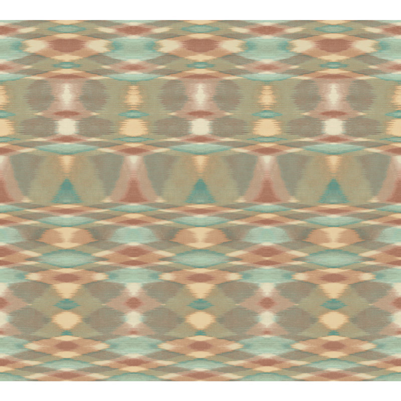 Papier peint Missoni 4 Sunrise Flame, Brun