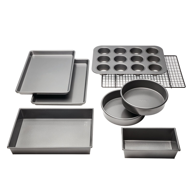 Chicago Metallic Professional Non-Stick 8-Piece Bakeware Set