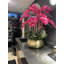 Orchid Faux Floral Arrangement in Vase-1602634666