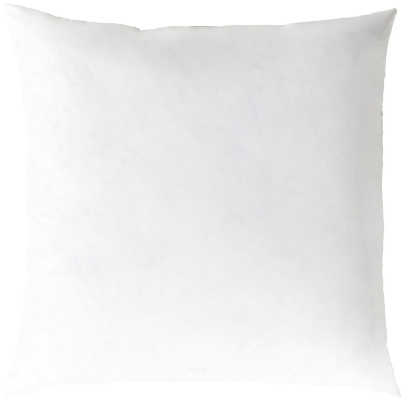 Coussin en duvet de qualité supérieure Steves, 27 po x 27 po