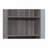 Bookshelf, Bookcase, 6 Tier, 72"h, Office, Bedroom, Grey Laminate, Transitional-666206581-666206578
