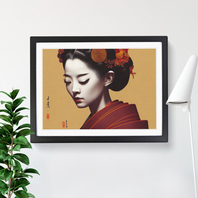 Beguiling Geisha - Single Picture Frame Print