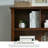 Retro Brown Rectangular Solid Wood Writing Desk-1230101616