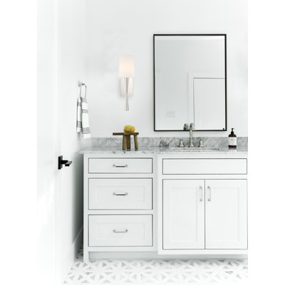 Averee 5.5" W 1-Light Dimmable Wallchiere