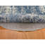 One-of-a-Kind Round 6'2" X 6'2" New Age Round Area Rug in