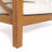 X-BACK LEFT CORNER BENCH, BEIGE