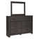 Commode double 7 tiroirs avec miroir Penndel