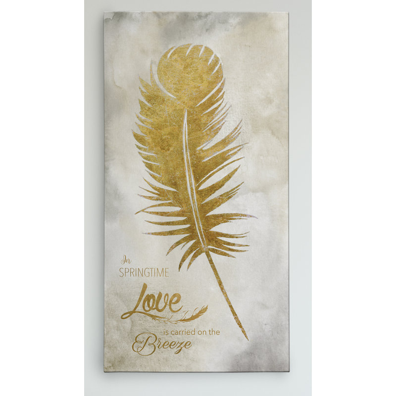 Art textuel sur toile tendue, H 20 po x l 40 po x P 1,5 po