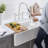 Profina 36" Single Bowl Apron-Front Fireclay Farmhouse Sink-34379731