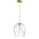 Luminaire suspendu en forme de cloche à 1 lumière Kiro