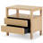 Damiano Dorchester 2 Drawer Reeded Nightstand-1128438975