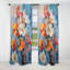 Bamboo Dreams II - Rideau en bambou - Rideau occultant à motif floral - 1 panneau-634175522