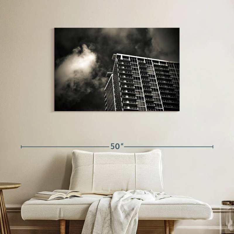 Lilie BW Building, 26" H x 39" W
