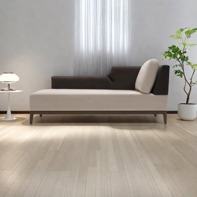 Comfortable flannelette lounge chair