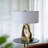 Table Lamp With White Drum Shade