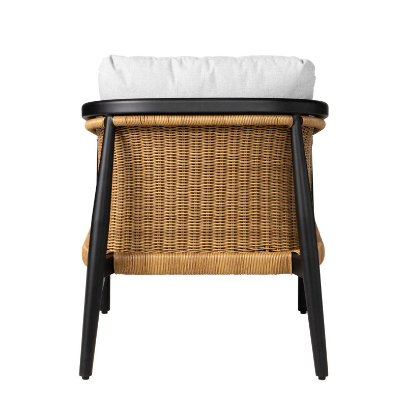 Galloway Outdoor Dining Armchair, Canvas Natural