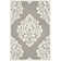 Floret Martha Stewart Hand Tufted Wool Damask Rug