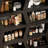 51.2 Inches Wide 6-Layer Wooden Kitchen Rack Multi-Function Storage Rack